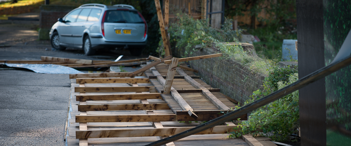 October 28 storm damage