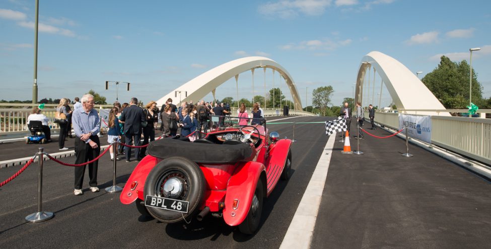 Walton Bridge Celebration of completion