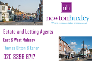 Newton and Huxley - Estate and Letting Agents covering the areas of Molesey, Esher and Thames Ditton.