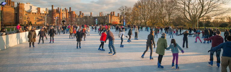 Ice Skating at Hampton Court Palace 2021 - 2022